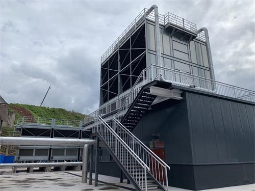 逆流式冷卻塔的填料更換步驟,逆流式冷卻塔工作原理