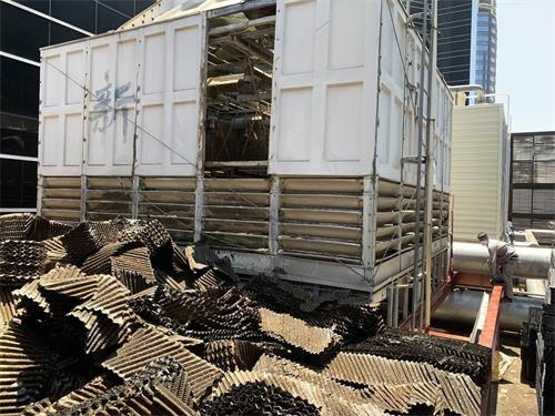 冷卻塔配件中收水器的理清形式,冷卻塔配件